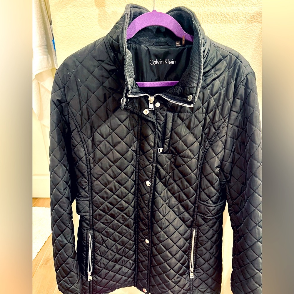 Calvin Klein Women's Jacket Size XL Black